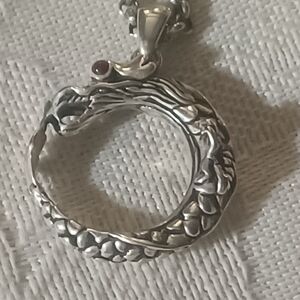 John Hardy Legends Naga Dragon Necklace, SS